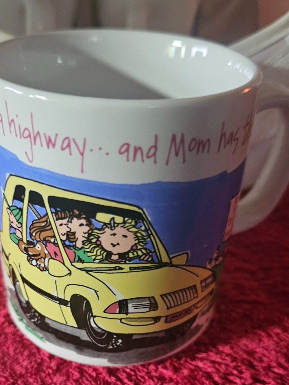 Life Is a Highway... and Mom Has the Map - Humorous Coffee Mug